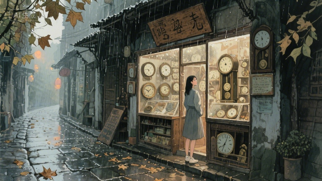 老钟表店的秘密