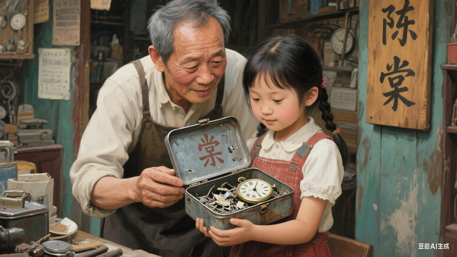 老钟表店的秘密