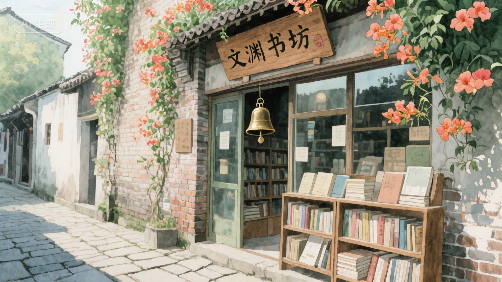 巷尾老书店：时光褶皱里的墨香记忆