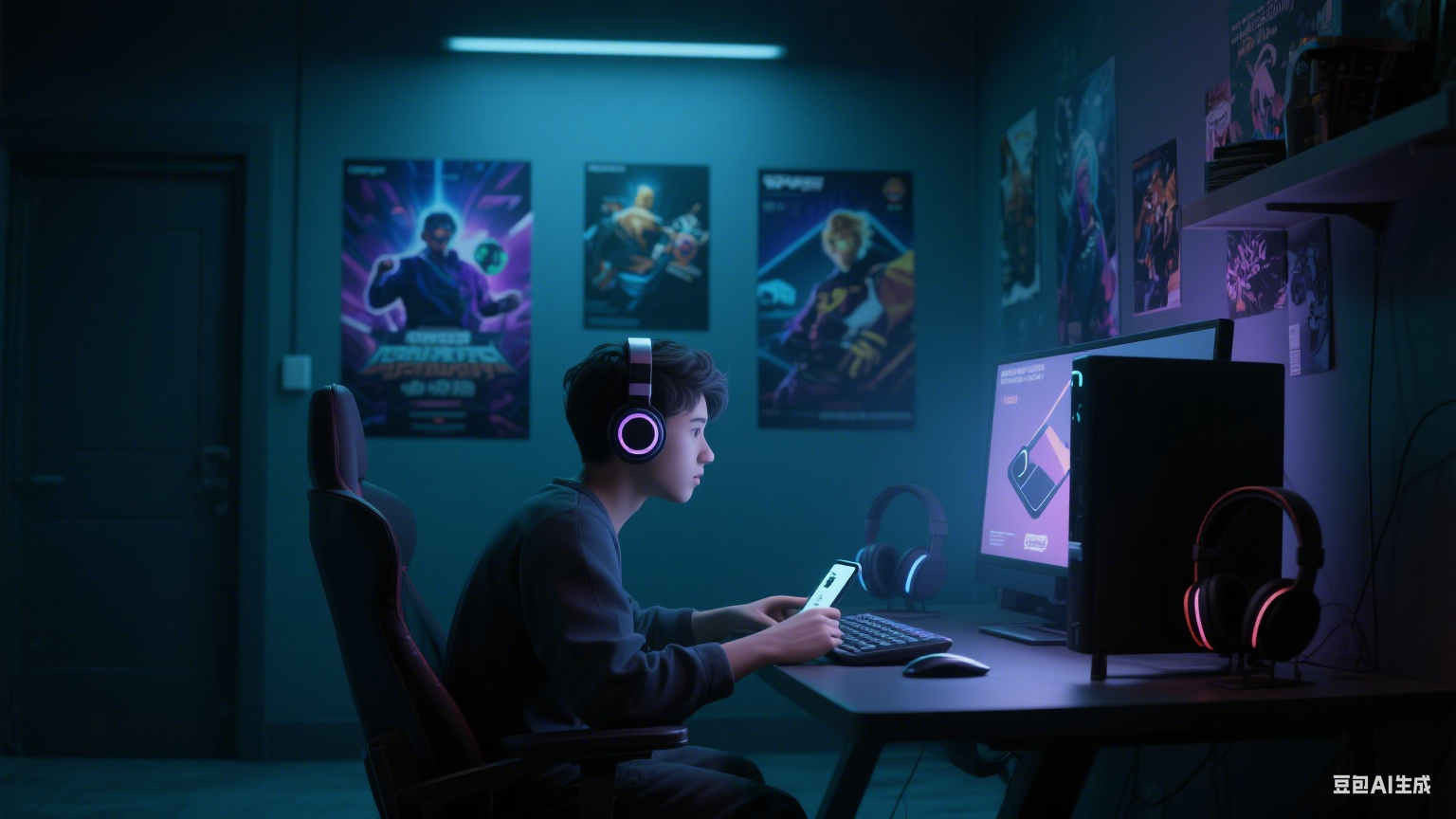 指尖上的数字江湖：手游时代的多维镜像