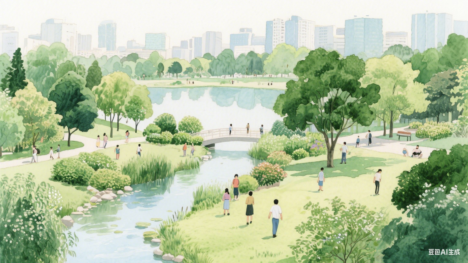 城市公园：现代都市中的绿色瑰宝与生活港湾