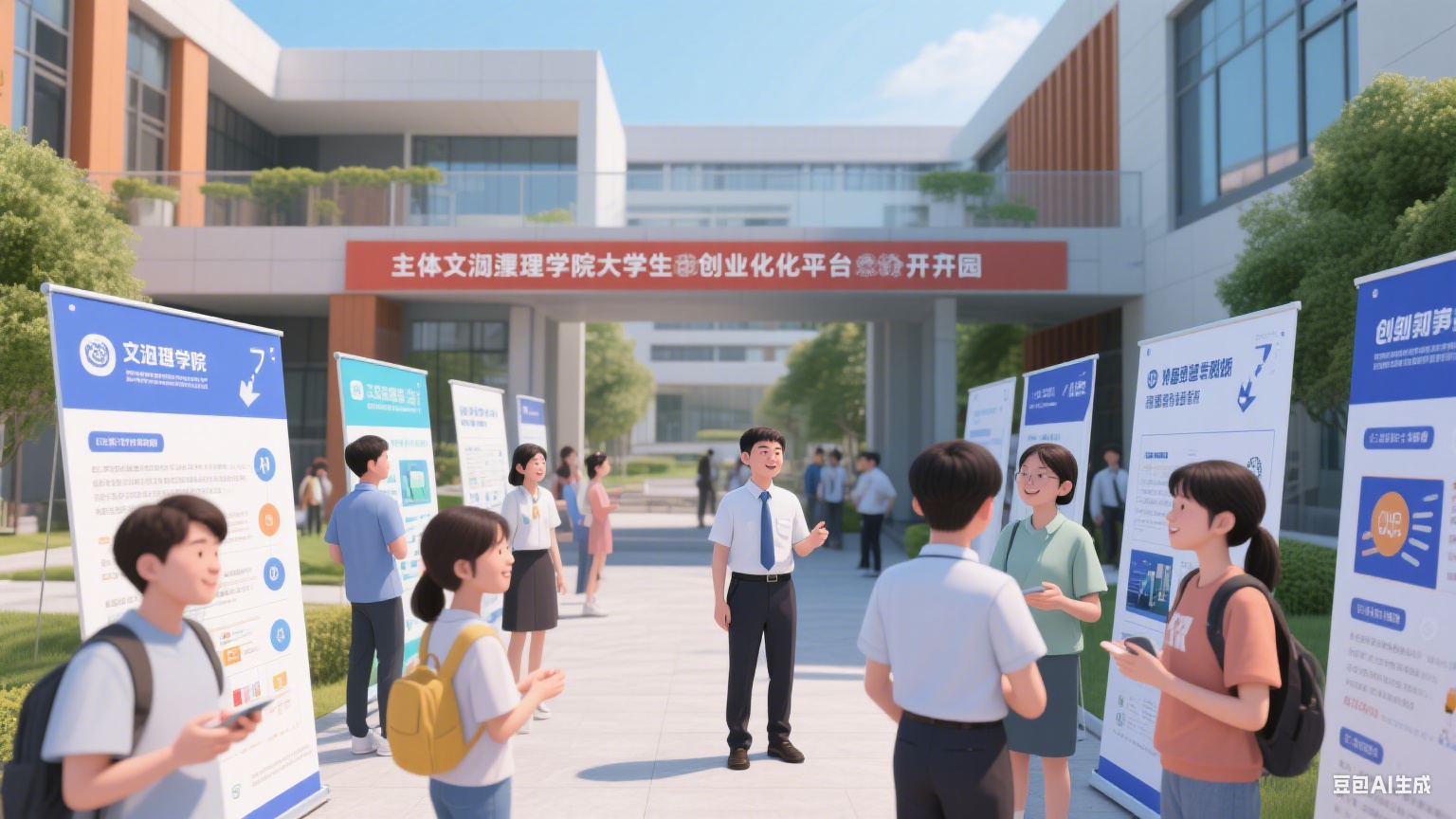 合作交流|大学生创业孵化平台开园 20 个项目对接新区资源