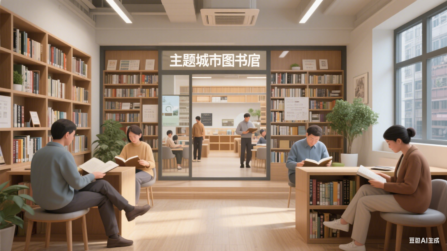 城市书房:钢铁森林里的精神栖居地