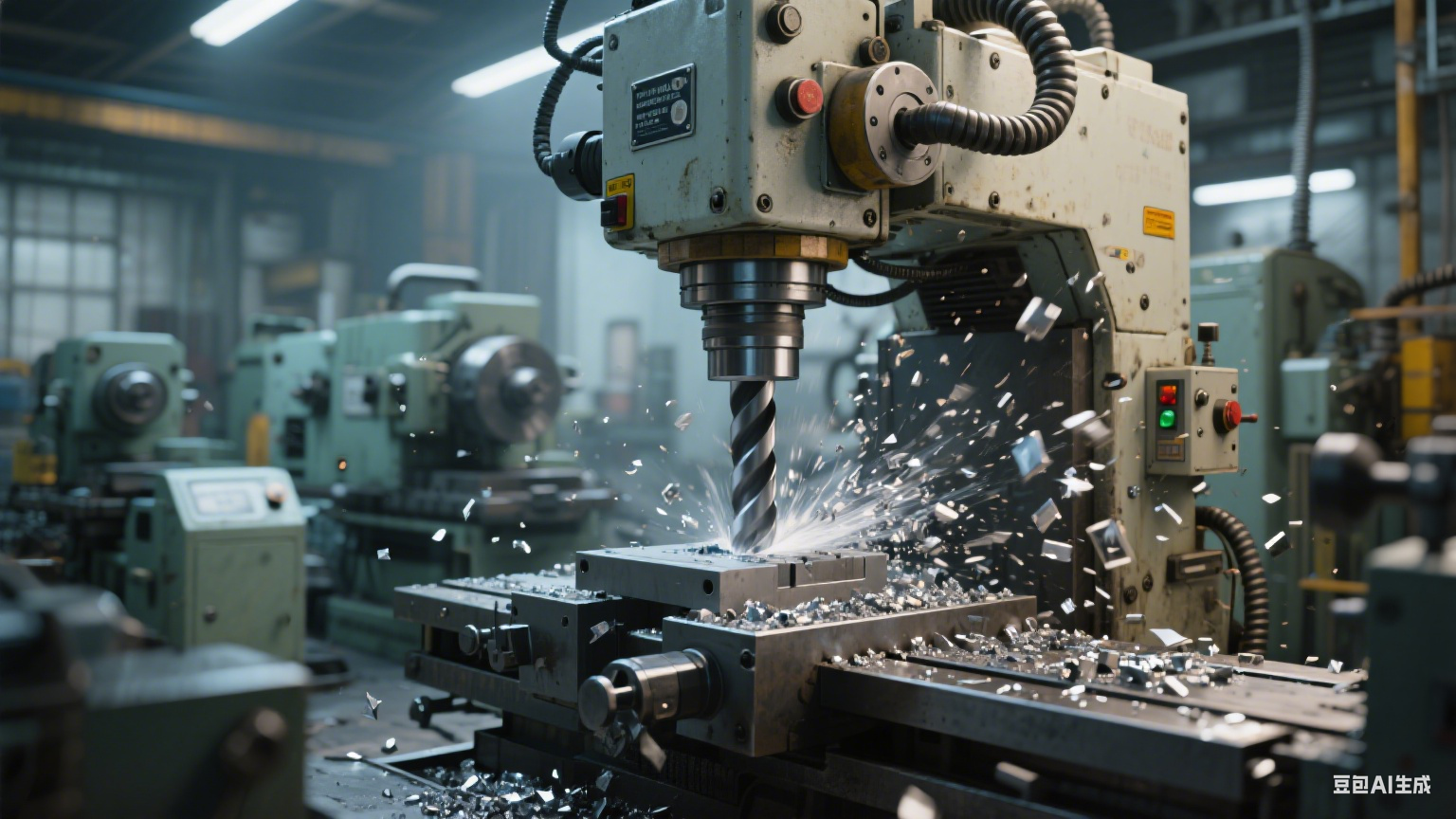 铣床：金属加工世界里的精密塑形师