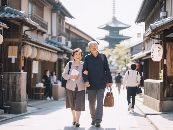 日本留学怎么带父母回家