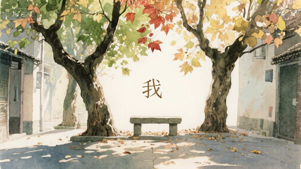 梧桐叶上的时光信笺