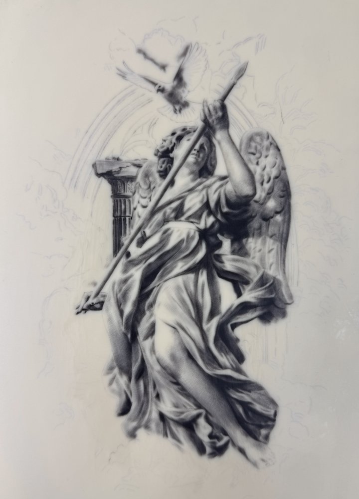 Engel Tattoo Design