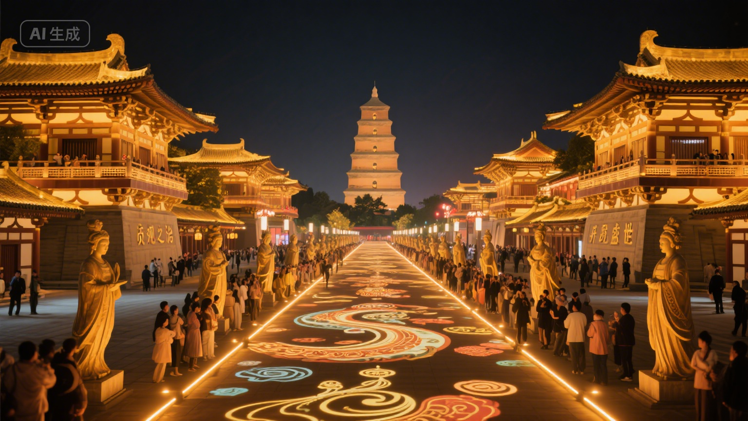 大唐不夜城夜游