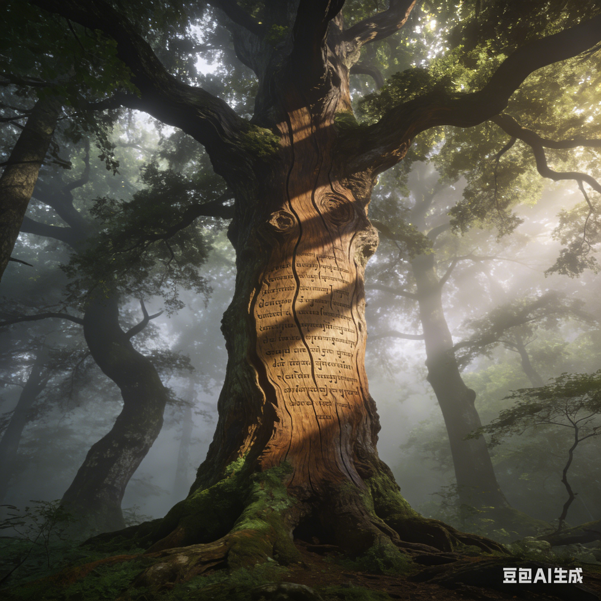 一、树木:木质部里的岁月诗行