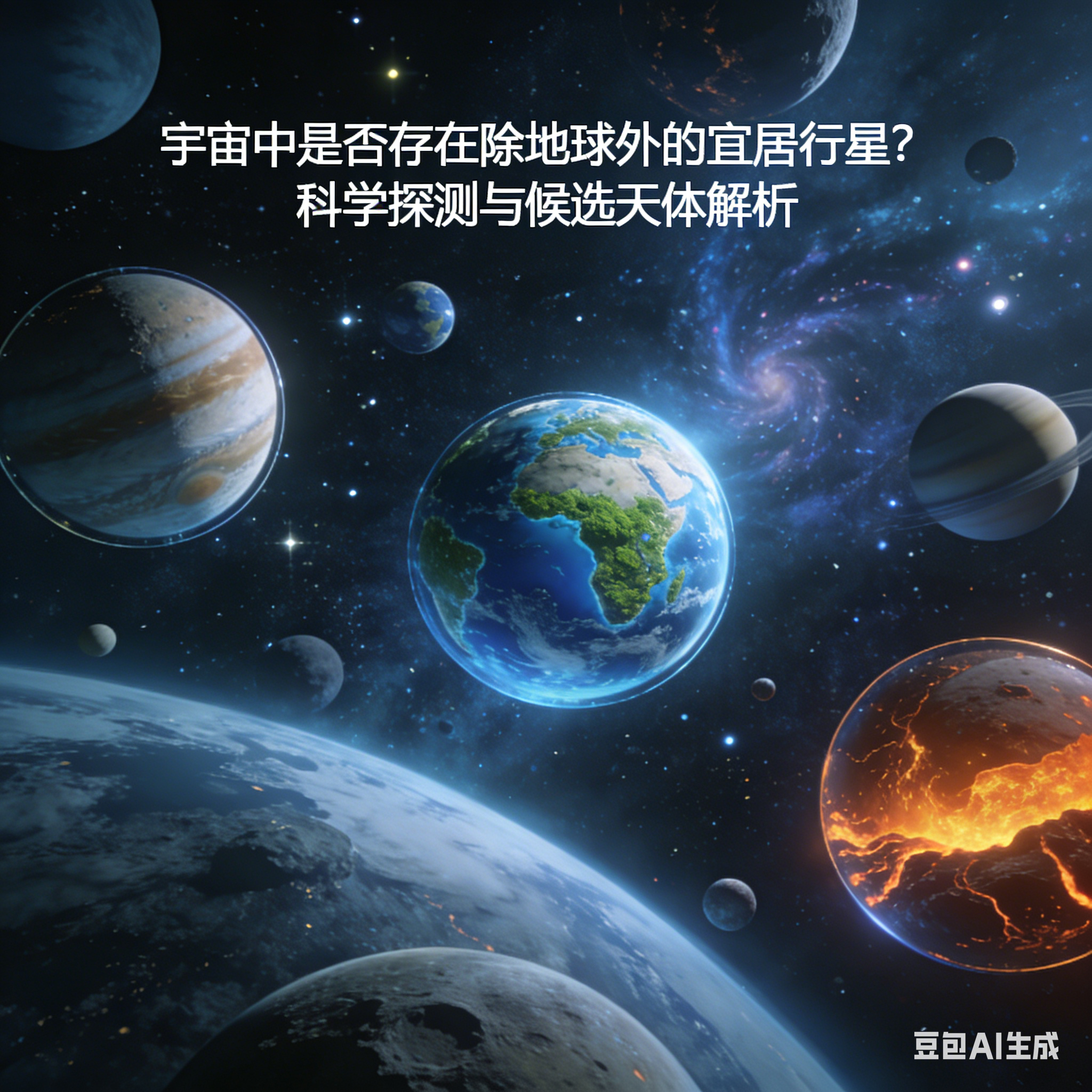 宇宙中是否存在除地球外的宜居行星?科学探测与候选天体解析