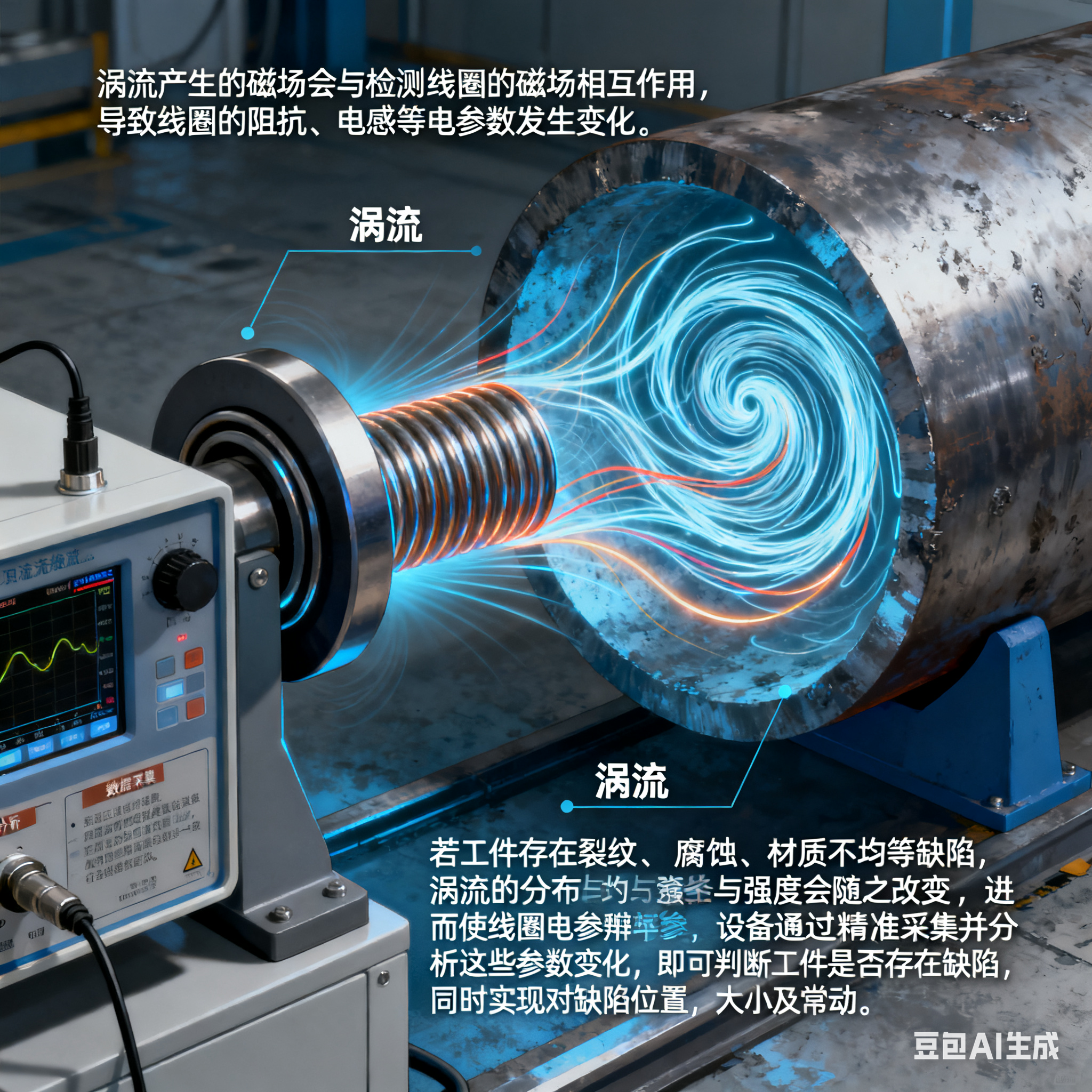 涡流检测设备:工业质量把控体系中的精密 “诊断师”