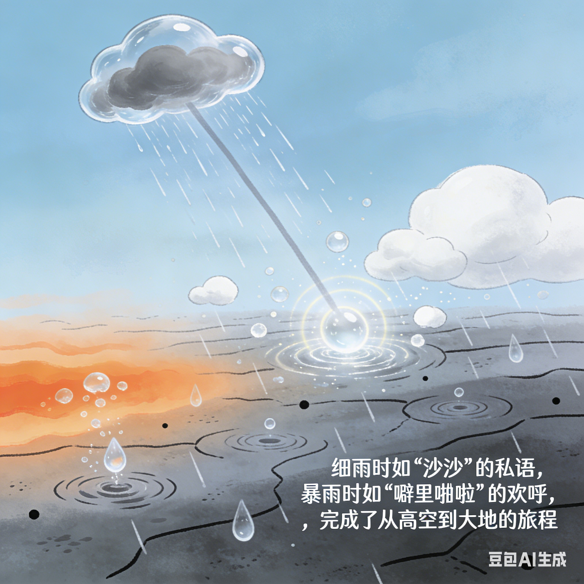 如何从自然、人文与生活维度读懂 “雨” 这一常见自然现象的丰富内涵?