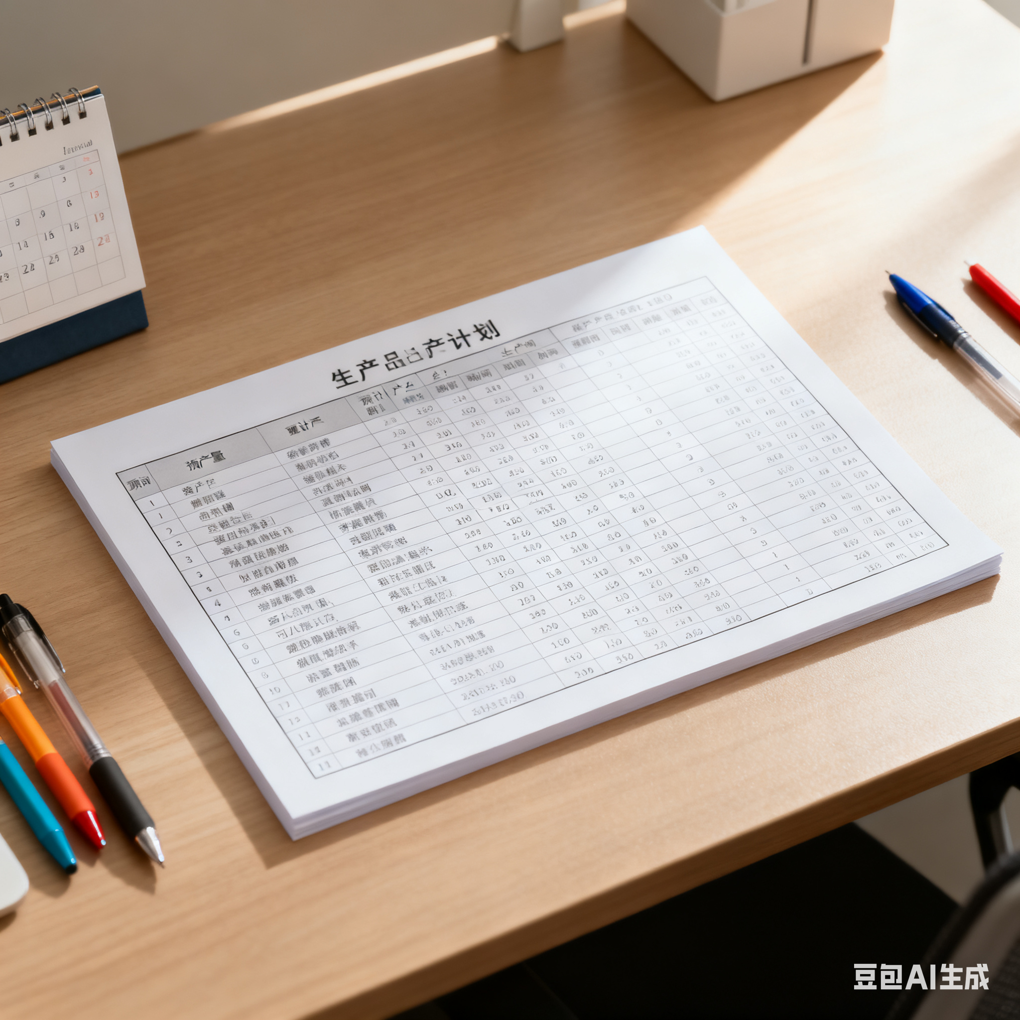 如何制定科学高效的生产计划以平衡企业资源与市场需求?